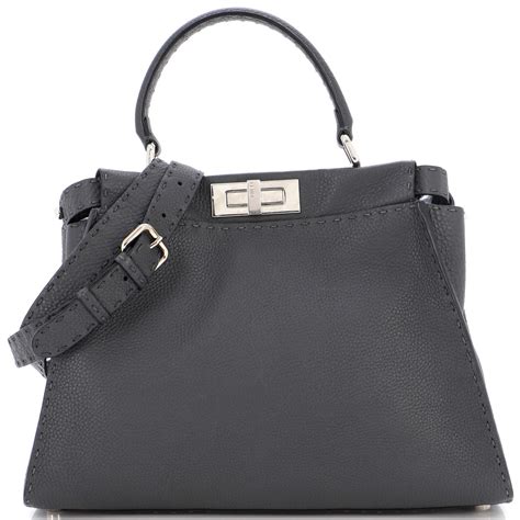 fendi leather selleria autre|Fendi Selleria Bag .